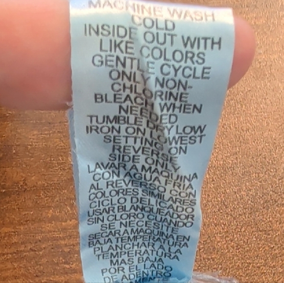 Democracy Absolution Skyrise Wide Leg with Center Front Seams - indigo sz 12 - Picture 7 of 7